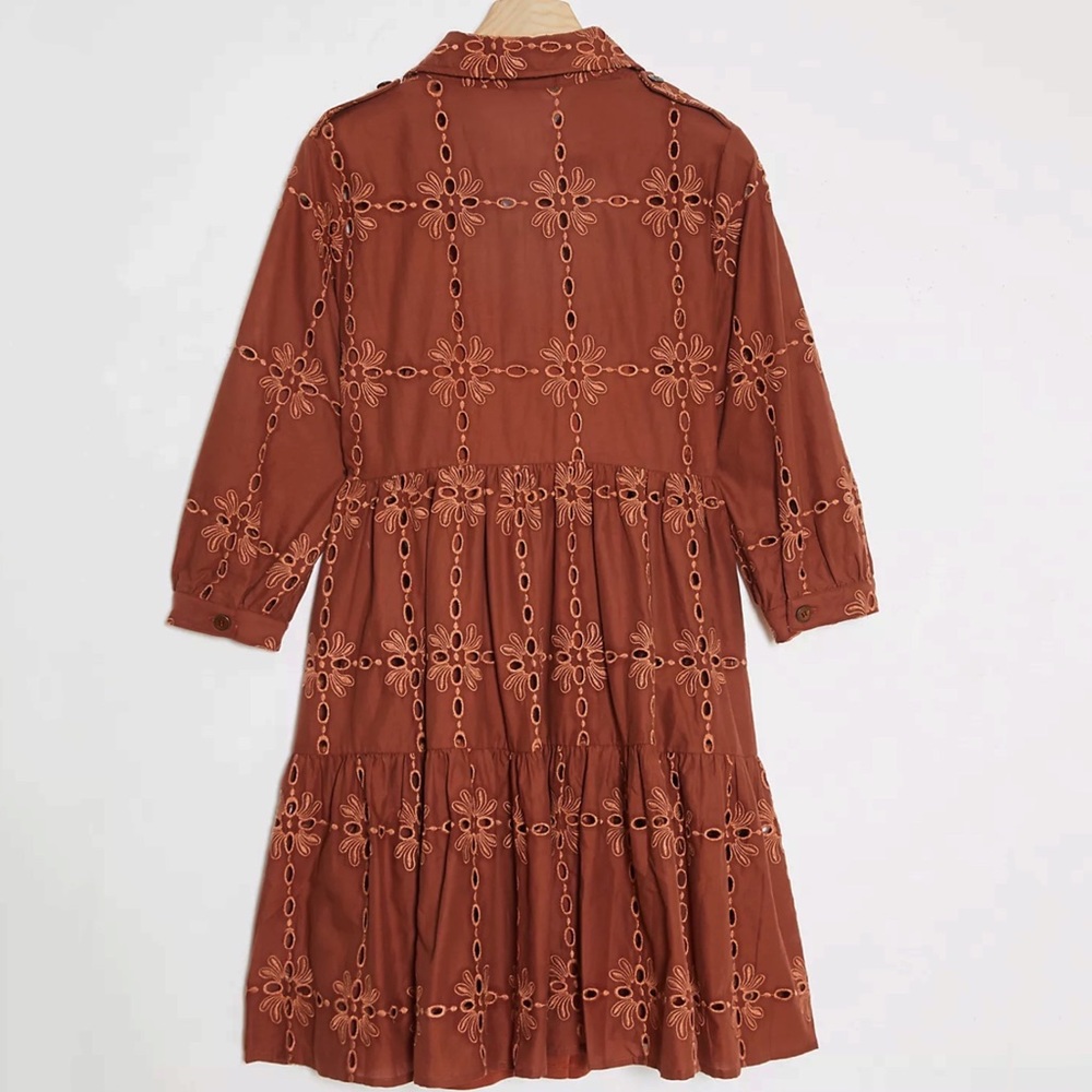 Anthropologie Josie Eyelet Dress - Picture 3 of 7